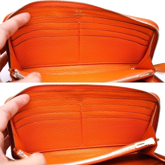🍓HERMES Azap All Leather Wallet - Picture 10 of 12